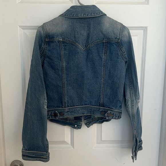 Vintage Abercrombie and Fitch Denim Jacket Size Medium - Picture 3 of 9